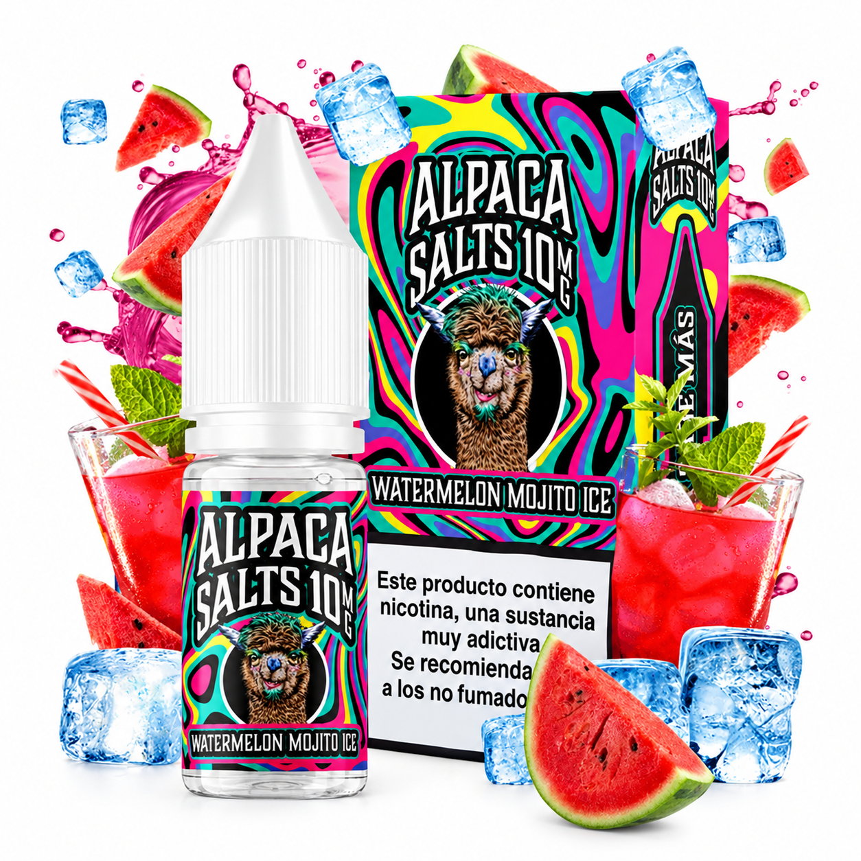 Sales Watermelon Mojito Ice - Alpaca Salts 10 ml
